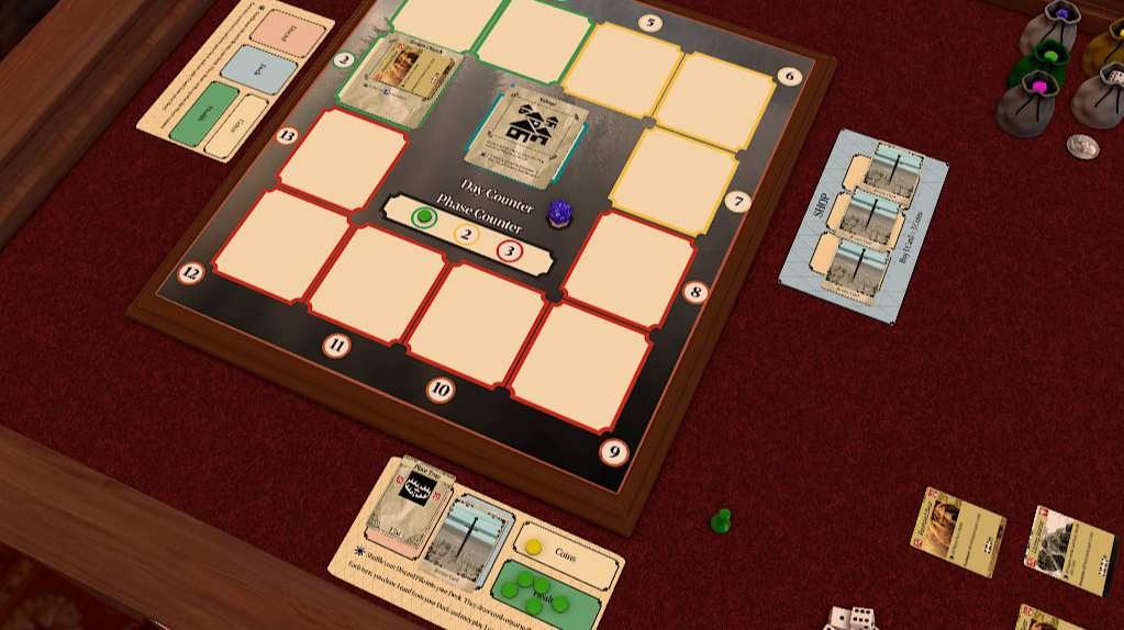 Final board layouts in Tabletop Simulator